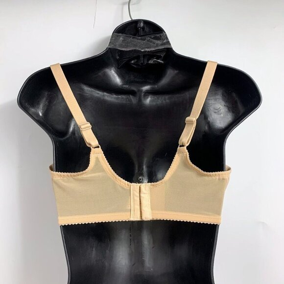 Wacoal Women's Crossbody Adjustable Strap Lace Scroll Floral Bra Size 34DD - Picture 2 of 13